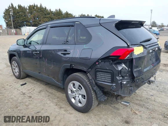 2019 Toyota RAV4 LE with VIN JTMG1RFV7KD017764, listed as a IAAI auction lot 41609055 with 69,803 mi miles and . Bid and sale history available at DreamBid. Image 3.