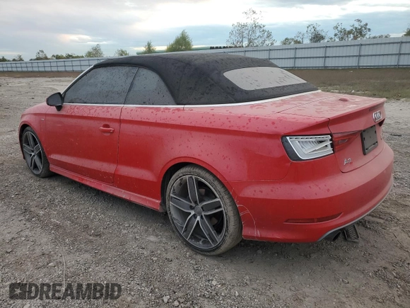 2016 Audi A3 2.0T Premium Plus with VIN WAUY8LFF2G1003203, listed as a Copart auction lot 81468524 with 114,158 mi miles and Salvage Title. Bid and sale history available at carsss.com. Image 2.