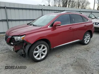 2011 Lexus RX 350 with VIN 2T2ZK1BA3BC047797, listed as a Copart auction lot 48055275 with 0 mi miles and Salvage Title. Bid and sale history available at carsss.com. Image 1.