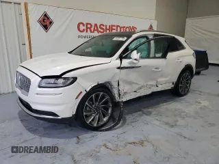2021 Lincoln Nautilus Reserve with VIN 2LMPJ6K92MBL03277, listed as a Copart auction lot 44351785 with 22,391 mi miles and Salvage title. Bid and sale history available at DreamBid. Image 1.