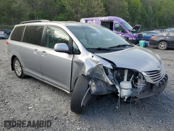2011 Toyota Sienna XLE AAS with VIN 5TDYK3DC9BS130636, listed as a Copart auction lot 55068225 with 181,025 mi miles and Salvage Title. Bid and sale history available at DreamBid. Image 4.