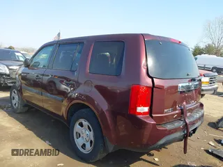 2014 Honda Pilot LX with VIN 5FNYF4H29EB031593, listed as a IAAI auction lot 41769098 with 153,401 mi miles and . Bid and sale history available at carsss.com. Image 3.