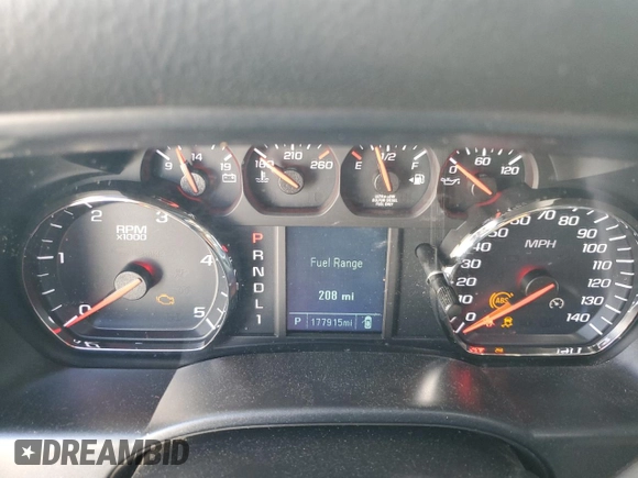 2019 Chevrolet Silverado 3500HD Work Truck with VIN 1GC4KVCY4KF202334, listed as a Copart auction lot 75926664 with 177,915 mi miles and Salvage Title. Bid and sale history available at carsss.com. Image 9.