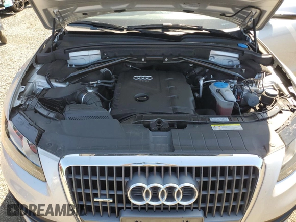 2011 Audi Q5 Premium with VIN WA1CFAFPXBA010760, listed as a Copart auction lot 64846295 with 49,595 mi miles and Salvage title. Bid and sale history available at DreamBid. Image 12.