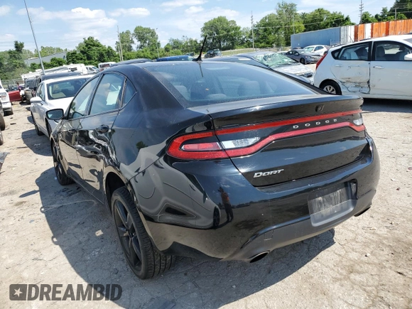 2015 Dodge Dart SXT with VIN 1C3CDFBB2FD277614, listed as a Copart auction lot 66575514 with 128,557 mi miles and Non repairable. Bid and sale history available at DreamBid. Image 2.