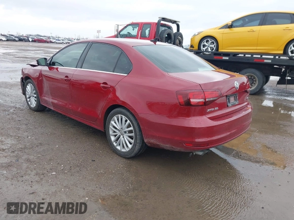 2016 Volkswagen Jetta Sedan 1.8T SEL with VIN 3VWL07AJ7GM392816, listed as a IAAI auction lot 41288306 with 55,915 mi miles. Bid and sale history available at carsss.com. Image 3.
