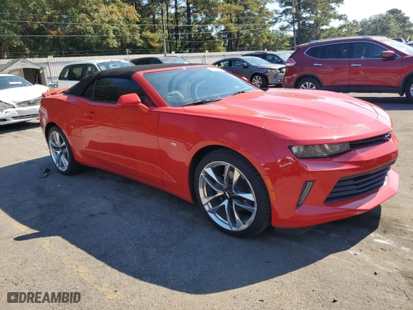 2017 Chevrolet Camaro 2LT with VIN 1G1FD3DX6H0112460, listed as a Copart auction lot 78068694 with 67,469 mi miles and Salvage Title. Bid and sale history available at carsss.com. Image 4.