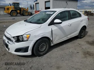 2015 Chevrolet Sonic LT with VIN 1G1JC5SG7F4189310, listed as a Copart auction lot 62974595 with 148,531 mi miles and Clean title. Bid and sale history available at DreamBid. Image 1.