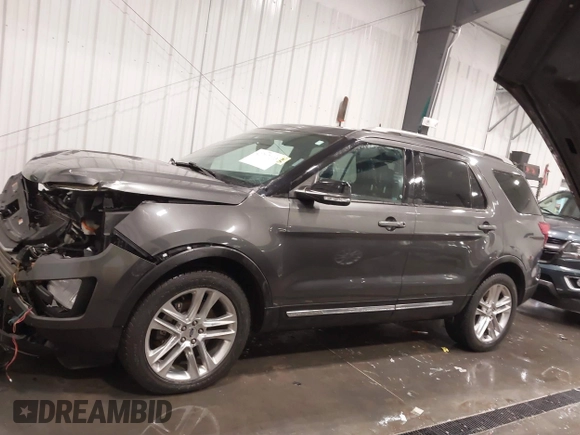 2017 Ford Explorer XLT z VIN 1FM5K8D84HGD50759, wystawiony jako IAAI lot #41707113 z przebiegiem 115 901 mil mil oraz . Historia ofert i sprzedaży dostępna na DreamBid. Obrazek 14.