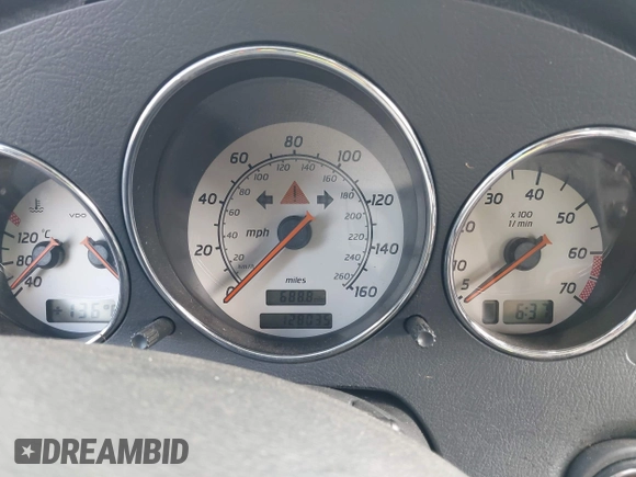 2001 Mercedes-Benz SLK 230/320 with VIN WDBKK65F81F191120, listed as a IAAI auction lot 42173910 with 128,035 mi miles and . Bid and sale history available at DreamBid. Image 7.