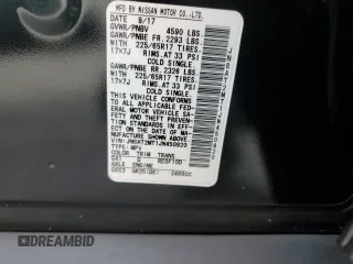 2018 Nissan Rogue SV with VIN JN8AT2MT1JW450920, listed as a Copart auction lot 86384014 with 57,589 mi miles and Salvage Title. Bid and sale history available at carsss.com. Image 15.