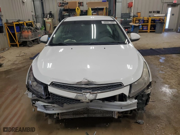 2011 Chevrolet Cruze ECO w/1XF with VIN 1G1PJ5S91B7277649, listed as a Copart auction lot 48081405 with 0 mi miles and Clean Title. Bid and sale history available at carsss.com. Image 5.