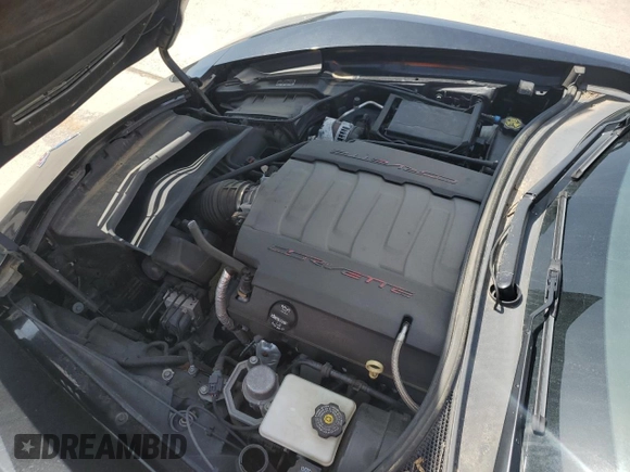 2014 Chevrolet Corvette 3LT with VIN 1G1YE2D72E5100689, listed as a Copart auction lot 50596915 with 83,073 mi miles and Salvage title. Bid and sale history available at DreamBid. Image 12.