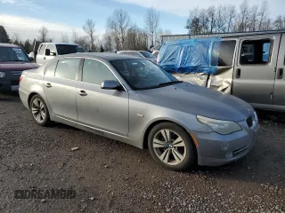 2009 BMW 5 Series 528i with VIN WBANU53519C123474, listed as a Copart auction lot 46118525 with 87,782 mi miles and Clean Title. Bid and sale history available at carsss.com. Image 4.