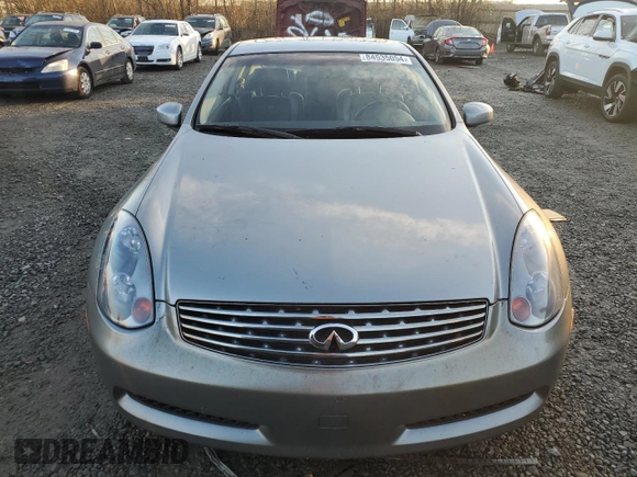 2004 Infiniti G35 Coupe w/Leather with VIN JNKCV54E14M813765, listed as a Copart auction lot 84535054 with 153,617 mi miles and Clean Title. Bid and sale history available at carsss.com. Image 5.