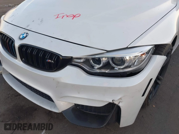 2016 BMW M4 with VIN WBS3R9C58GK336100, listed as a IAAI auction lot 41151151 with Not provided miles and . Bid and sale history available at DreamBid. Image 6.