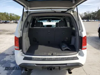 2012 Honda Pilot EX-L with VIN 5FNYF3H55CB033259, listed as a Copart auction lot 45367335 with 207,841 mi miles and Salvage Title. Bid and sale history available at DreamBid. Image 6.