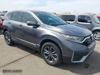 2020 Honda CR-V EX-L with VIN 2HKRW2H86LH687875, listed as a IAAI auction lot 41879558 with 55,907 mi miles. Bid and sale history available at carsss.com. Image 1.