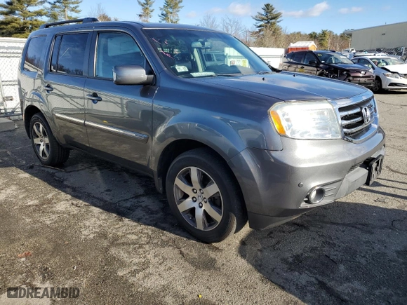 2013 Honda Pilot Touring with VIN 5FNYF4H97DB030857, listed as a Copart auction lot 84903394 with 185,316 mi miles and Salvage Title. Bid and sale history available at carsss.com. Image 4.
