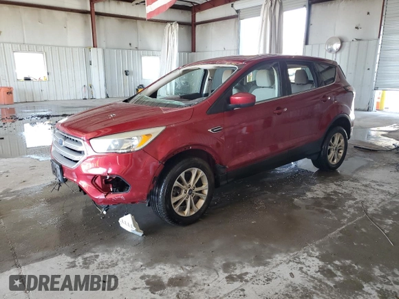 2017 Ford Escape SE with VIN 1FMCU9GD8HUD33366, listed as a Copart auction lot 54874415 with Not Provided miles and Salvage Title. Bid and sale history available at DreamBid. Image 1.