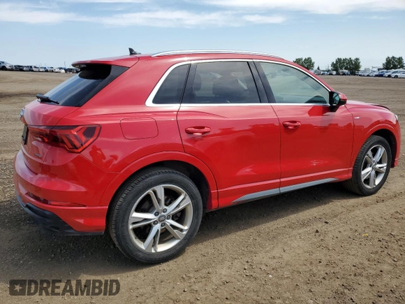2020 Audi Q3 S line Premium Plus z VIN WA1EECF34L1094158, wystawiony jako Copart lot #64655465 z przebiegiem 93 101 mil mil oraz Czysty tytuł • Clean title. Historia ofert i sprzedaży dostępna na DreamBid. Obrazek 3.