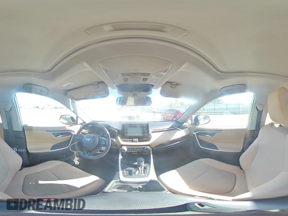 2019 Toyota RAV4 XLE with VIN 2T3W1RFV6KW041231, listed as a Copart auction lot 52395155 with 66,042 mi miles and Salvage Title. Bid and sale history available at carsss.com. Image 15.
