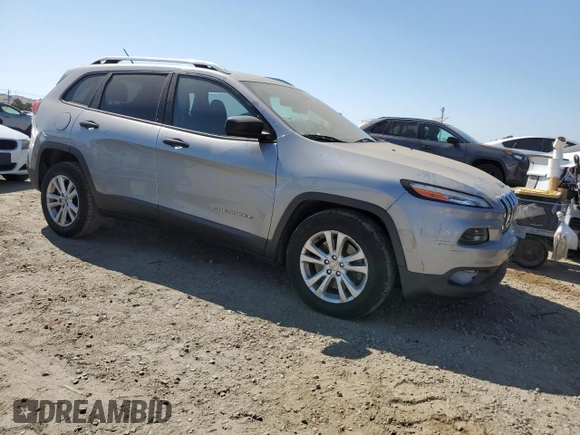 2015 Jeep Cherokee Sport z VIN 1C4PJLABXFW620213, wystawiony jako Copart lot #63294545 z przebiegiem 272 522 mil mil oraz Czysty tytuł • Clean title. Historia ofert i sprzedaży dostępna na DreamBid. Obrazek 4.