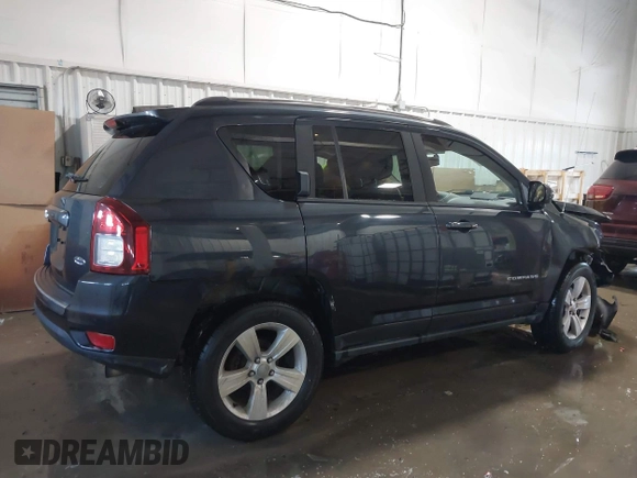 2015 Jeep Compass High Altitude Edition with VIN 1C4NJDEB1FD333345, listed as a IAAI auction lot 41607781 with 98,210 mi miles. Bid and sale history available at carsss.com. Image 13.