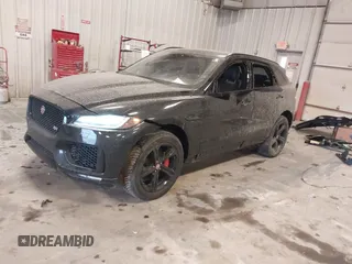 2017 Jaguar F-Pace S with VIN SADCM2BV7HA488752, listed as a IAAI auction lot 41755134 with 46,052 mi miles and . Bid and sale history available at DreamBid. Image 20.