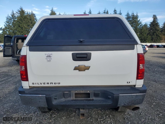 2007 Chevrolet Silverado 2500HD LT w/1LT with VIN 1GCHK23K77F555945, listed as a Copart auction lot 47702665 with 112,326 mi miles and Salvage Title. Bid and sale history available at carsss.com. Image 6.