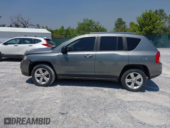2012 Jeep Compass Sport with VIN 1C4NJCBB9CD610317, listed as a IAAI auction lot 42049138 with 127,616 mi miles and . Bid and sale history available at carsss.com. Image 14.