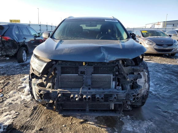 2016 Ford Edge Titanium with VIN 2FMPK3K87GBC58436, listed as a Copart auction lot 45919845 with 92,437 mi miles and Salvage Title. Bid and sale history available at carsss.com. Image 5.