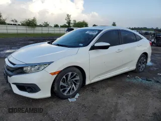 2017 Honda Civic Sedan EX with VIN 19XFC2F87HE079437, listed as a Copart auction lot 53639505 with 80,829 mi miles and Salvage Title. Bid and sale history available at carsss.com. Image 1.
