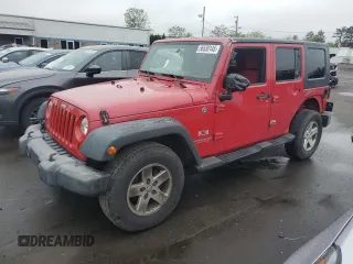2008 Jeep Wrangler Unlimited X z VIN 1J8GA39178L548461, wystawiony jako Copart lot #56538145 z przebiegiem 174 197 mil mil oraz Czysty tytuł • Clean title. Historia ofert i sprzedaży dostępna na DreamBid. Obrazek 1.