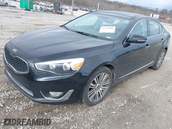 2015 Kia Cadenza Premium with VIN KNALN4D74F5188219, listed as a IAAI auction lot 41530800 with 144,330 mi miles. Bid and sale history available at carsss.com. Image 2.