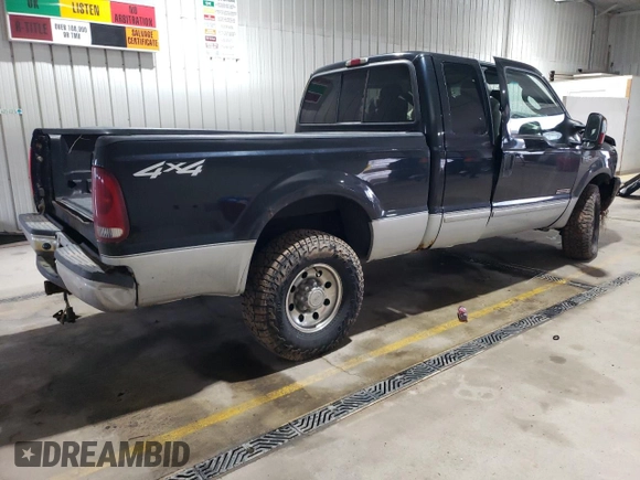 2003 Ford Super Duty F-250 XL with VIN 1FTNX21P33EC45388, listed as a Copart auction lot 48055425 with 0 mi miles and Salvage Title. Bid and sale history available at carsss.com. Image 3.