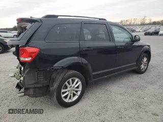 2017 Dodge Journey SXT with VIN 3C4PDCBG8HT533856, listed as a Copart auction lot 43001835 with 189,386 mi miles and Salvage Title. Bid and sale history available at carsss.com. Image 3.