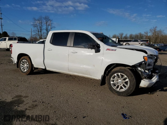 2024 Chevrolet Silverado 1500 RST with VIN 3GCUDEED0RG255867, listed as a Copart auction lot 42383755 with 0 mi miles and Salvage Title. Bid and sale history available at carsss.com. Image 4.