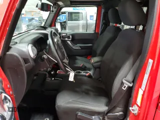 2018 Jeep Wrangler JK Unlimited Sport S with VIN 1C4BJWDG4JL895945, listed as a Copart auction lot 79836184 with 81,287 mi miles and Salvage Title. Bid and sale history available at carsss.com. Image 7.