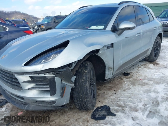 2020 Porsche Macan with VIN WP1AA2A57LLB00363, listed as a IAAI auction lot 41329460 with 35,585 mi miles and . Bid and sale history available at DreamBid. Image 6.