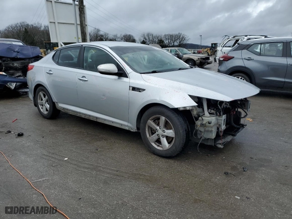 2014 Kia Optima LX with VIN 5XXGM4A70EG268008, listed as a Copart auction lot 86485944 with 195,629 mi miles and Clean Title. Bid and sale history available at carsss.com. Image 4.