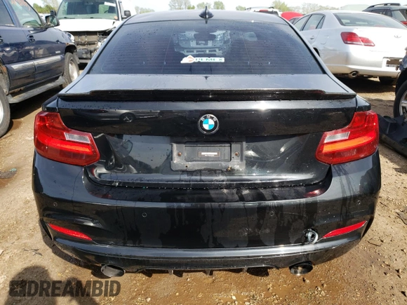 2016 BMW 2 Series M235i with VIN WBA1J7C52GV359829, listed as a Copart auction lot 52137103 with 47,053 mi miles. Bid and sale history available at carsss.com. Image 6.