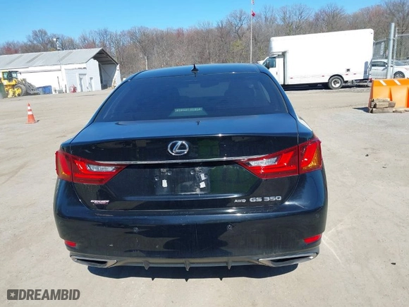 2013 Lexus GS 350 with VIN JTHCE1BL1D5011415, listed as a IAAI auction lot 41858887 with 182,098 mi miles. Bid and sale history available at carsss.com. Image 16.