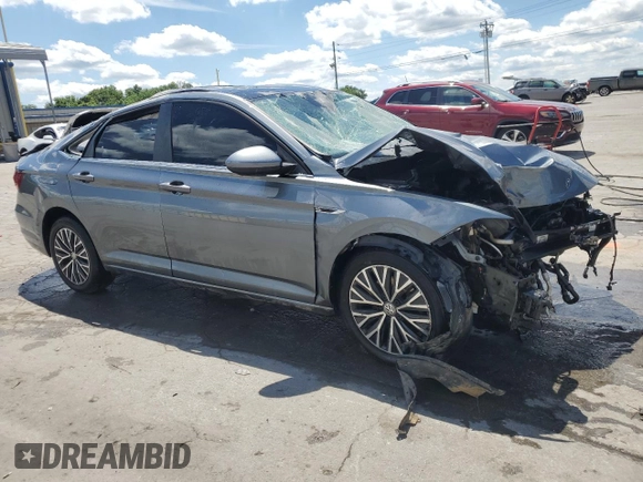 2019 Volkswagen Jetta SEL with VIN 3VWE57BU1KM233527, listed as a Copart auction lot 58369005 with 108,544 mi miles and Salvage title. Bid and sale history available at DreamBid. Image 4.