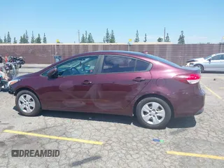 2017 Kia Forte LX with VIN 3KPFK4A71HE042784, listed as a IAAI auction lot 42152726 with 165,474 mi miles. Bid and sale history available at carsss.com. Image 14.