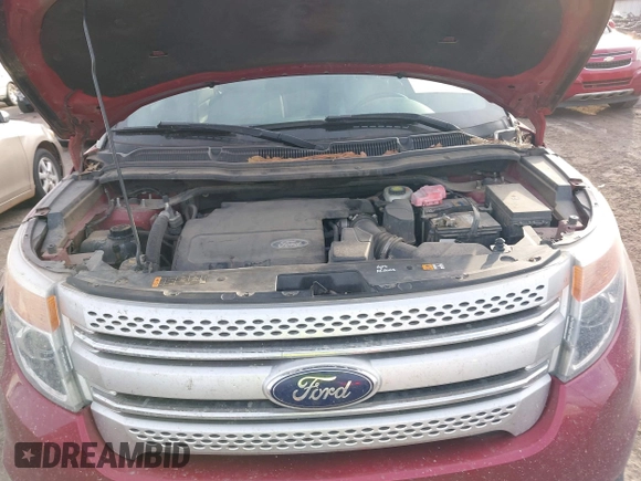 2013 Ford Explorer XLT with VIN 1FM5K7D80DGA33372, listed as a IAAI auction lot 41380497 with 165,784 mi miles and . Bid and sale history available at DreamBid. Image 10.