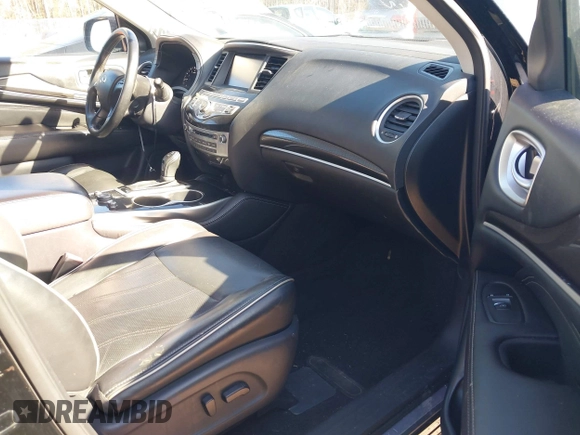 2018 Infiniti QX60 with VIN 5N1DL0MM1JC532827, listed as a IAAI auction lot 41853843 with 144,527 mi miles. Bid and sale history available at carsss.com. Image 5.