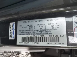 2016 Mazda 3 i Sport with VIN JM1BM1T7XG1298654, listed as a IAAI auction lot 41946415 with 114,894 mi miles and . Bid and sale history available at carsss.com. Image 9.