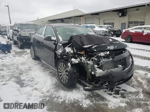 2011 Buick Regal CXL Turbo TO1 with VIN W04GV5EV5B1048859, listed as a Copart auction lot 85644734 with 114,205 mi miles and Non Repairable. Bid and sale history available at carsss.com. Image 11.