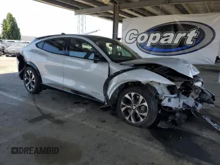 2021 Ford Mustang Mach-E Premium with VIN 3FMTK3SS4MMA59963, listed as a Copart auction lot 62597045 with 67,801 mi miles and Salvage title. Bid and sale history available at DreamBid. Image 4.